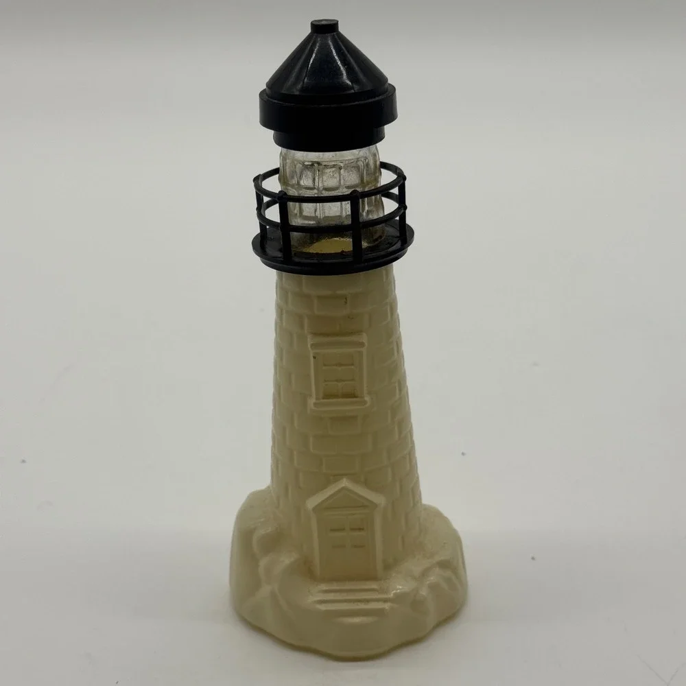 Vintage Old Spice Lighthouse Decanter After Shave Lotion Bottle Shulton 6oz
